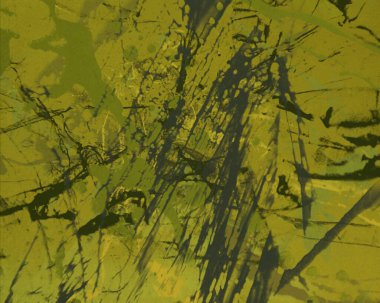 Metin için yeri olan boya lekeleriyle soyut arkaplan