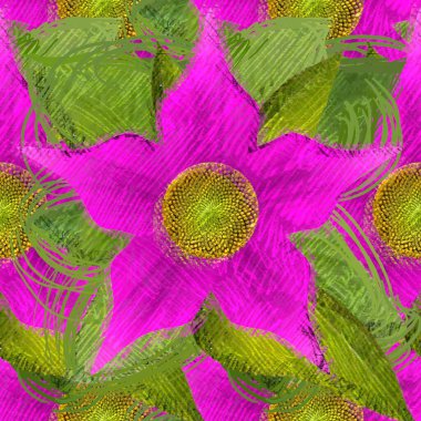 Renkli çiçek doku arka plan 