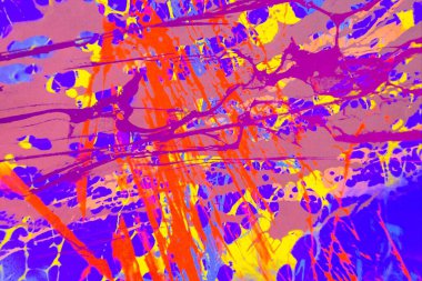 Boya lekeleriyle soyut arkaplan     