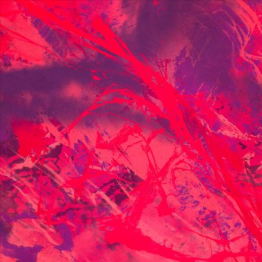 Metin için yeri olan boya lekeleriyle soyut arkaplan