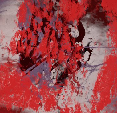 Metin için yeri olan boya lekeleriyle soyut arkaplan