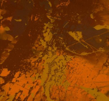 Arkaplanda soyut renkli lekeler