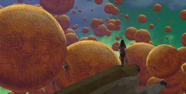 soyut yaratıcı sanat arka plan