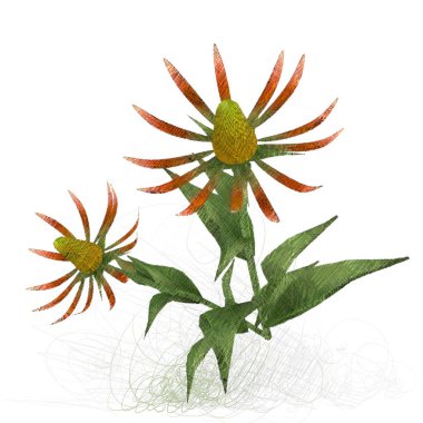 Beyaz arkaplanda izole edilmiş noel ağacı