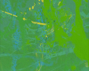 Metin için yeri olan boya lekeleriyle soyut arkaplan