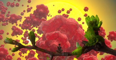 soyut yaratıcı sanat arka plan