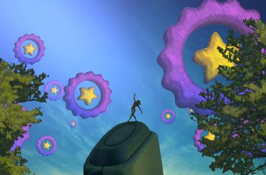 pembe ve beyaz arkaplan