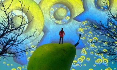 Sarı ve yeşil elma