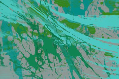 metin için alan ile arka planda soyut renkli lekeler