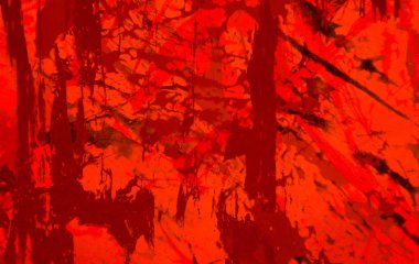 Metin için yeri olan boya lekeleriyle soyut arkaplan