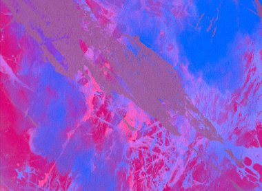 Metin için yeri olan boya lekeleriyle soyut arkaplan  