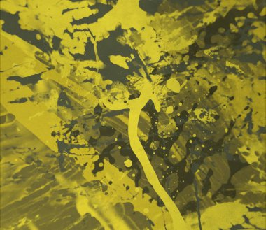 Sarı yapraklı soyut arkaplan