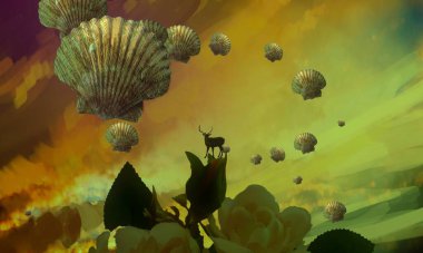 arka plan ile sarı çiçek