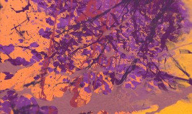 metin için alan ile arka planda soyut renkli lekeler