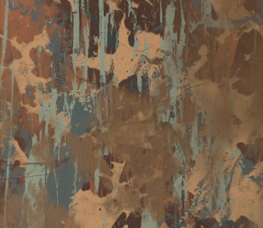 Arkaplanda soyut renkli lekeler