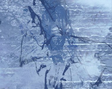 metin için alan ile arka planda soyut renkli lekeler  