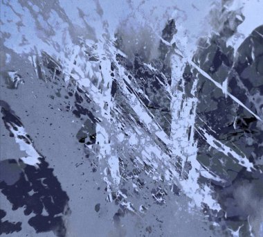 Boya lekeleriyle soyut arkaplan