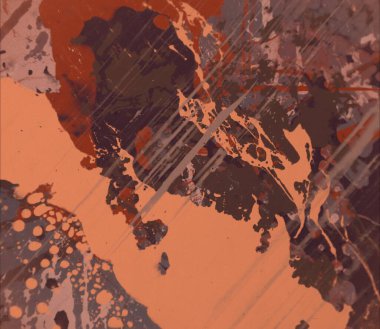 Arkaplanda soyut renkli lekeler     