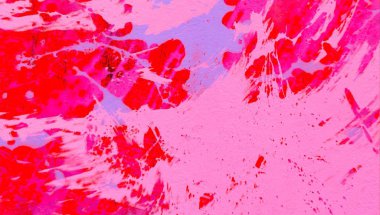 Metin için yeri olan boya lekeleriyle soyut arkaplan