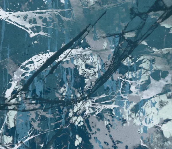 Arkaplanda soyut renkli lekeler           