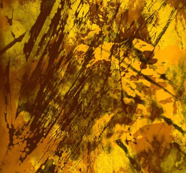 metin için alan ile arka planda soyut renkli lekeler