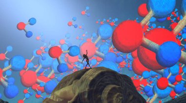 soyut renkli arkaplan, alanı kopyala  