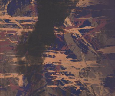 metin için alan ile arka planda soyut renkli lekeler