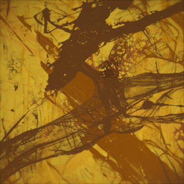 metin için alan ile arka planda soyut renkli lekeler