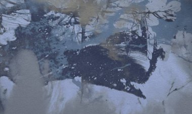 Boya lekeleriyle soyut arkaplan