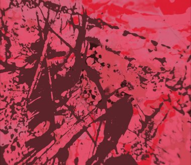 Yapraklı kusursuz desen