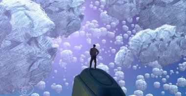 mavi ve beyaz arkaplan