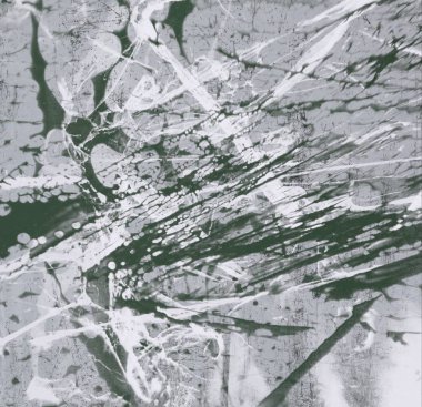 Metin için yeri olan boya lekeleriyle soyut arkaplan