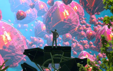 Bahçedeki çiçekler