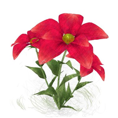 kopya alanı ile arka plan için sanatsal renkli illüstrasyon