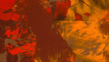 Boya lekeleriyle soyut arkaplan