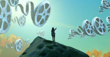 Soyut sanat dokusu. Renkli doku. Modern sanat eserleri. Renkli görüntü. Modern sanat. Çağdaş sanat.