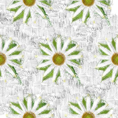 Renkli çiçek doku arka plan 