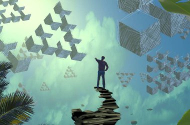 bir ağaç ile sorunsuz desen