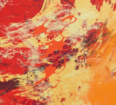 Arkaplanda soyut renkli lekeler   