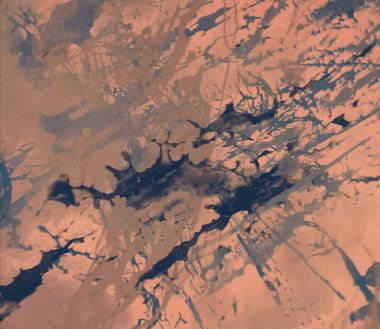 Boyayla soyut arkaplan