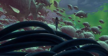 soyut yaratıcı sanat arka plan