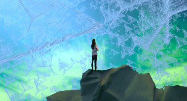 mavi ve beyaz arkaplan