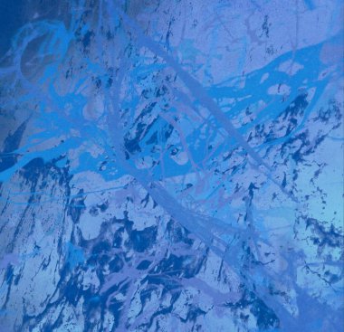 metin için alan ile arka planda soyut renkli lekeler