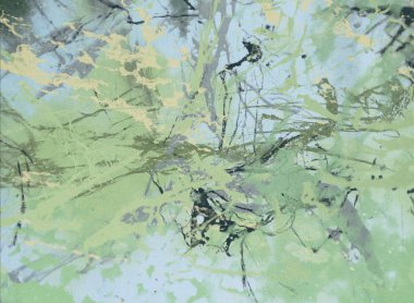 metin için alan ile arka planda soyut renkli lekeler 