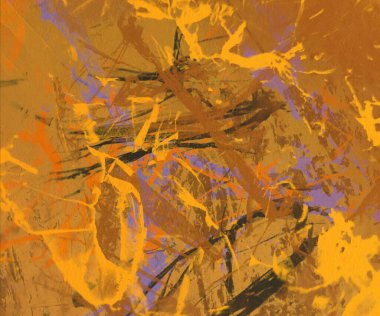 Metin için yeri olan boya lekeleriyle soyut arkaplan