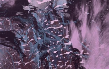 metin için alan ile arka planda soyut renkli lekeler