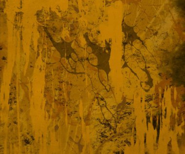 Metin için yeri olan boya lekeleriyle soyut arkaplan