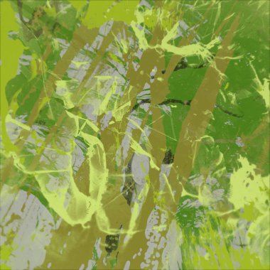 Metin için yeri olan boya lekeleriyle soyut arkaplan