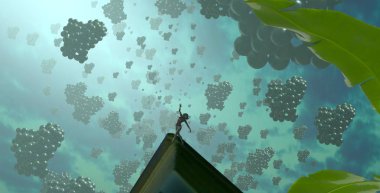 noel ve yeşil gökyüzü