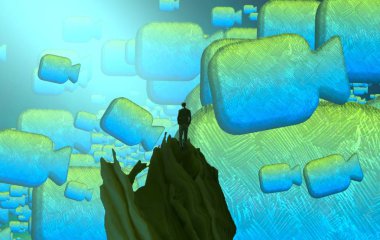 mavi ve beyaz arkaplan